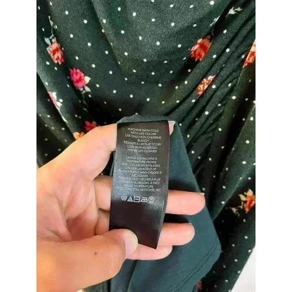 Free People CELIA MINI DRESS IN EMERALD JEWEL COMBO size XS - Picture 4 of 6